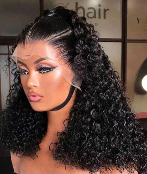 Perruque Lace Front Bouclée