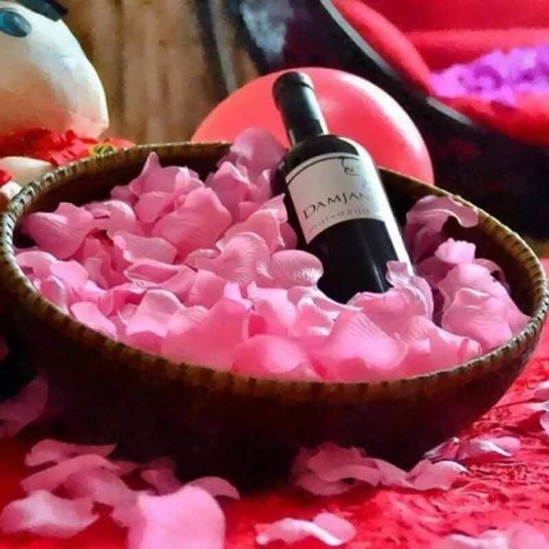 Pétales de rose artificiels