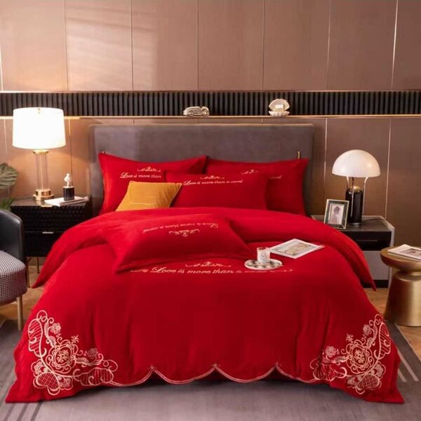 Бархатное постельное бельё)