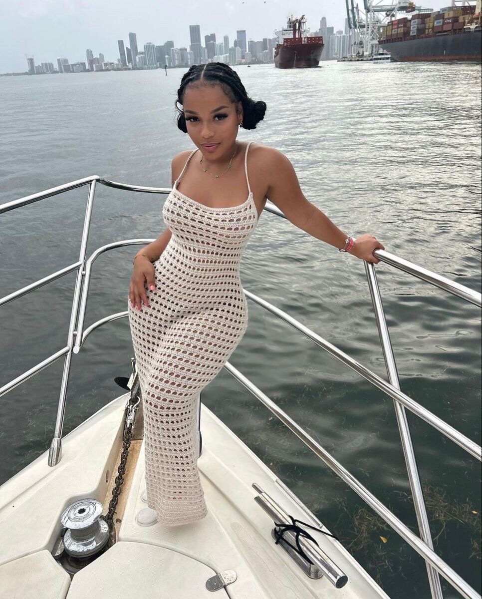 Robe d'été au crochet