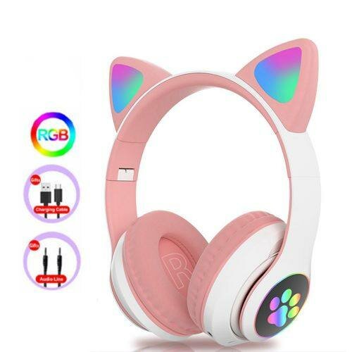 Casque Bluetooth Chat LED RGB