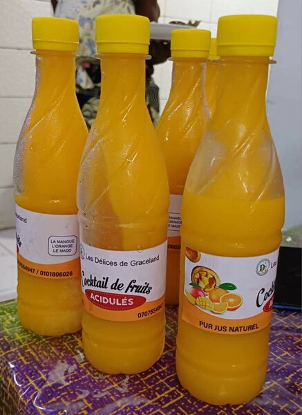 Cocktail de fruits naturel