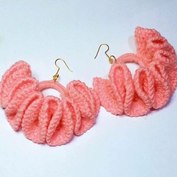 Boucles d'Oreilles Crochetées