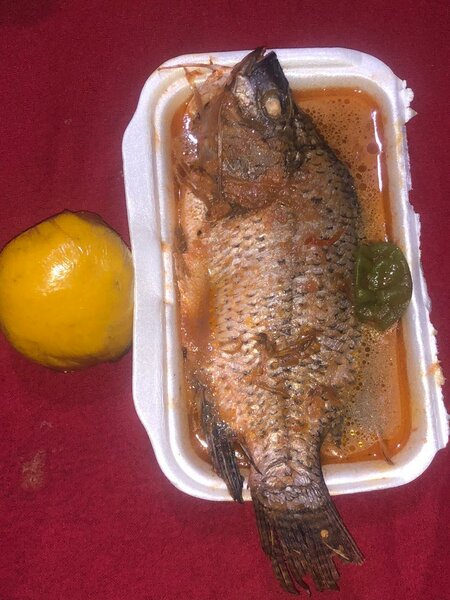 Poisson Grillé avec Citron