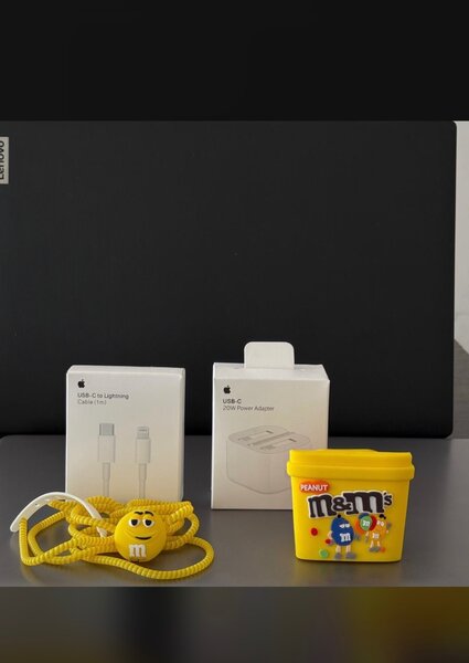 Lightning to c iPhone complete chargers and charger protecto