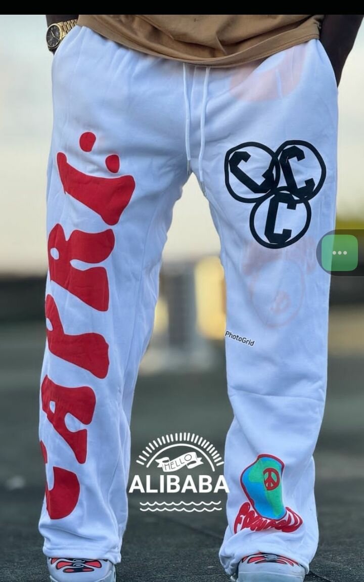 Pantalons streetwear graphiques