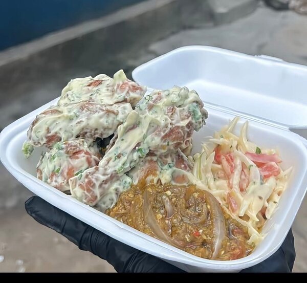 Poulet Maya avec de l´attieké