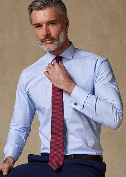 Cravate Élégante Rouge Unie