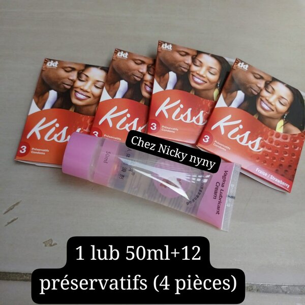 12 préservatifs +1 lub 50ml