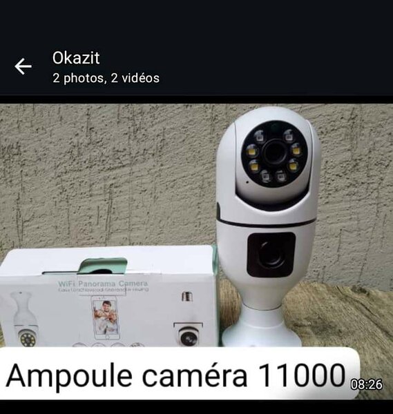 Caméra de Sécurité WiFi HD