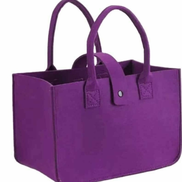 Sac Cabas Violet Élégant