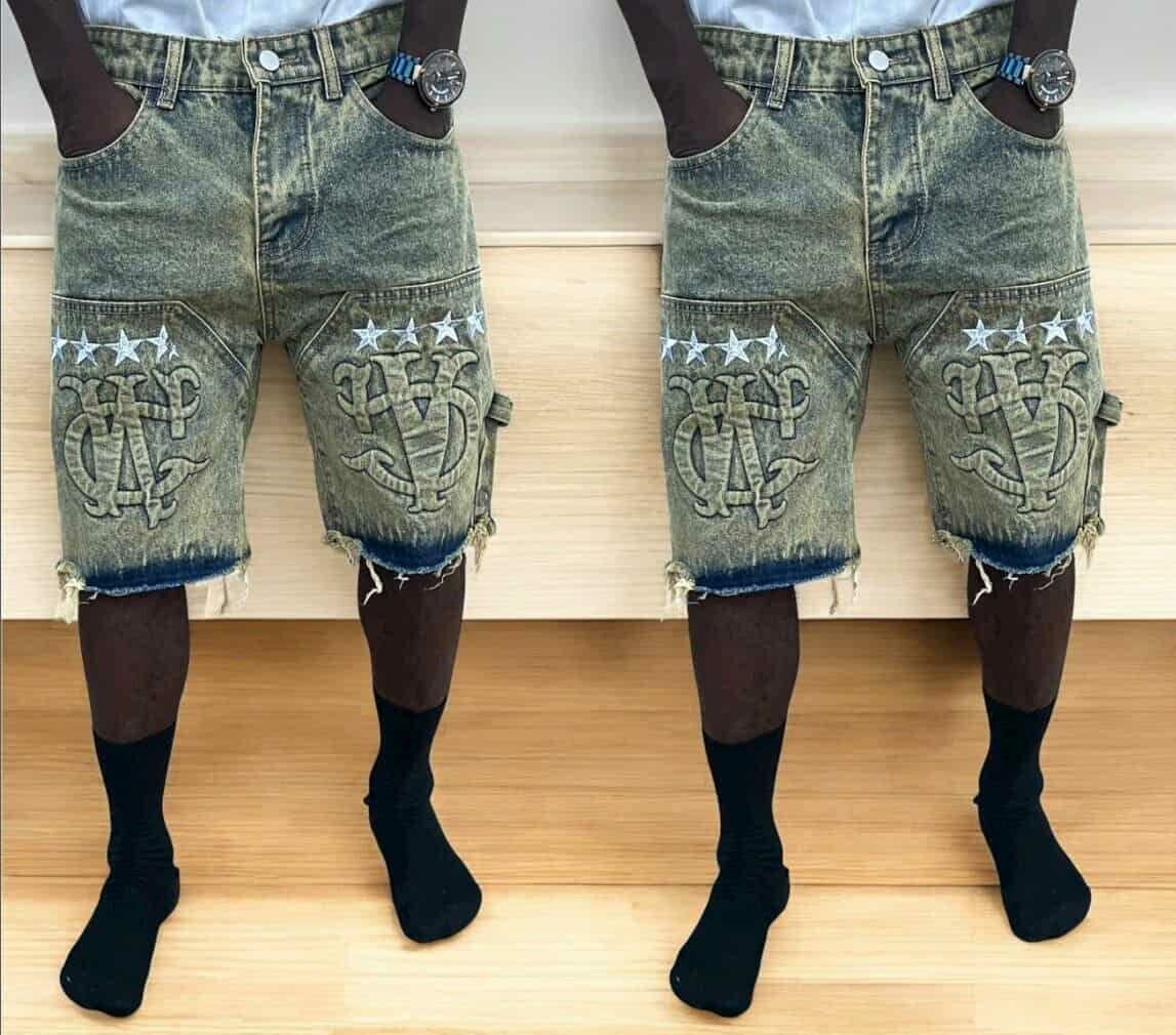Shorts en jean pour hommes