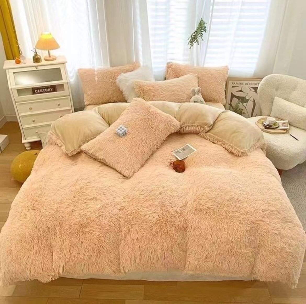 Fluffy Duvet Set