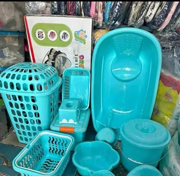 Ensemble de salle de bain portable pour bébé