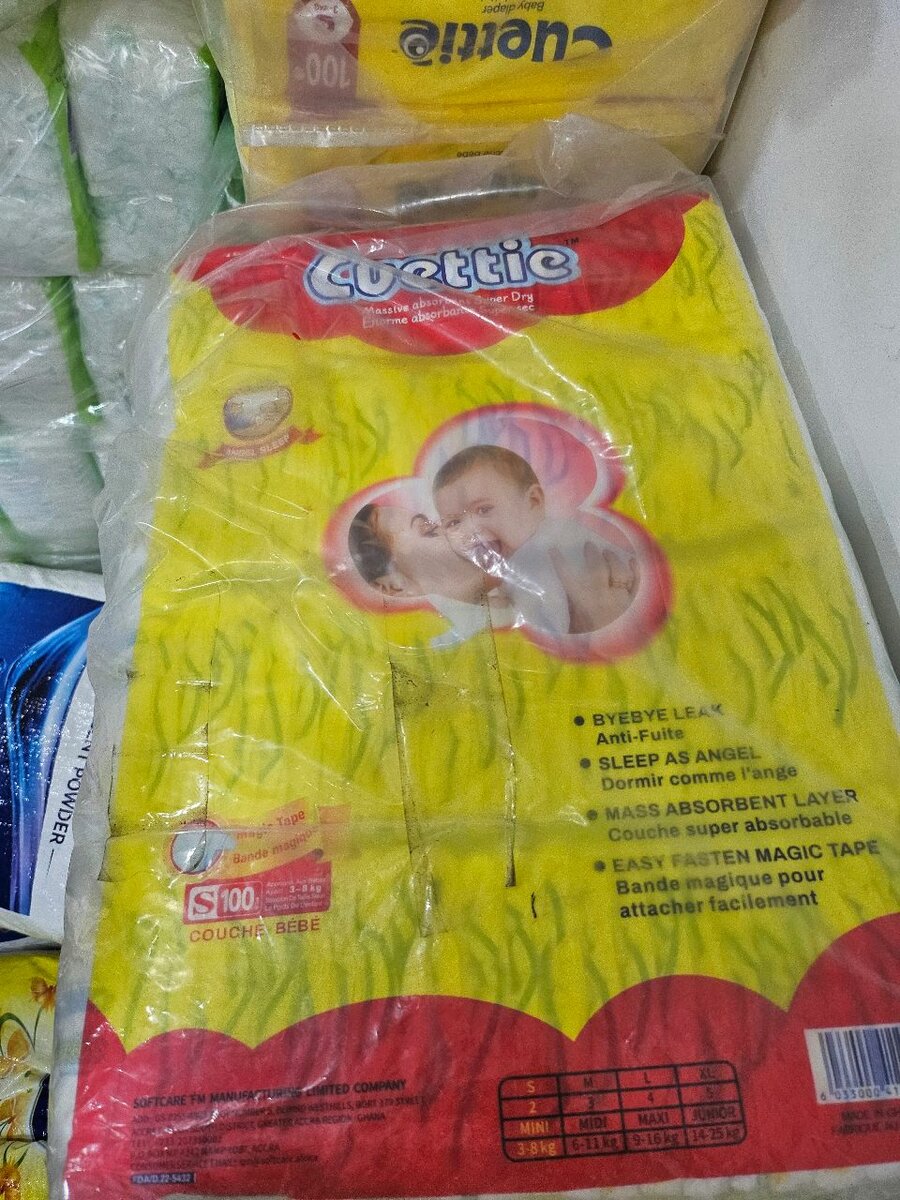 Couches Bébé Cuettie S et L