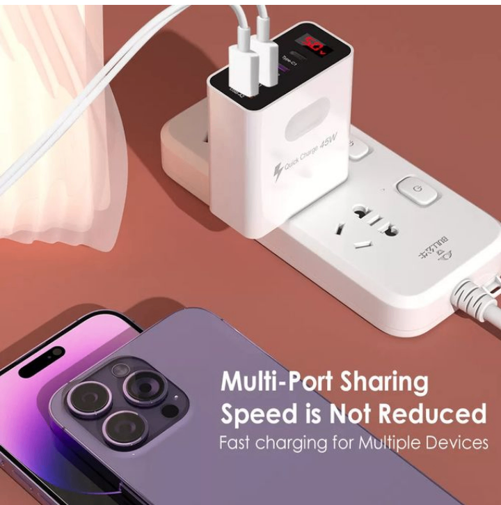 Chargeur ultra rapide 45W