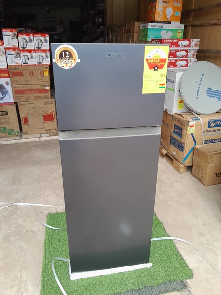 Aucma durable double door fridge 206 Litres