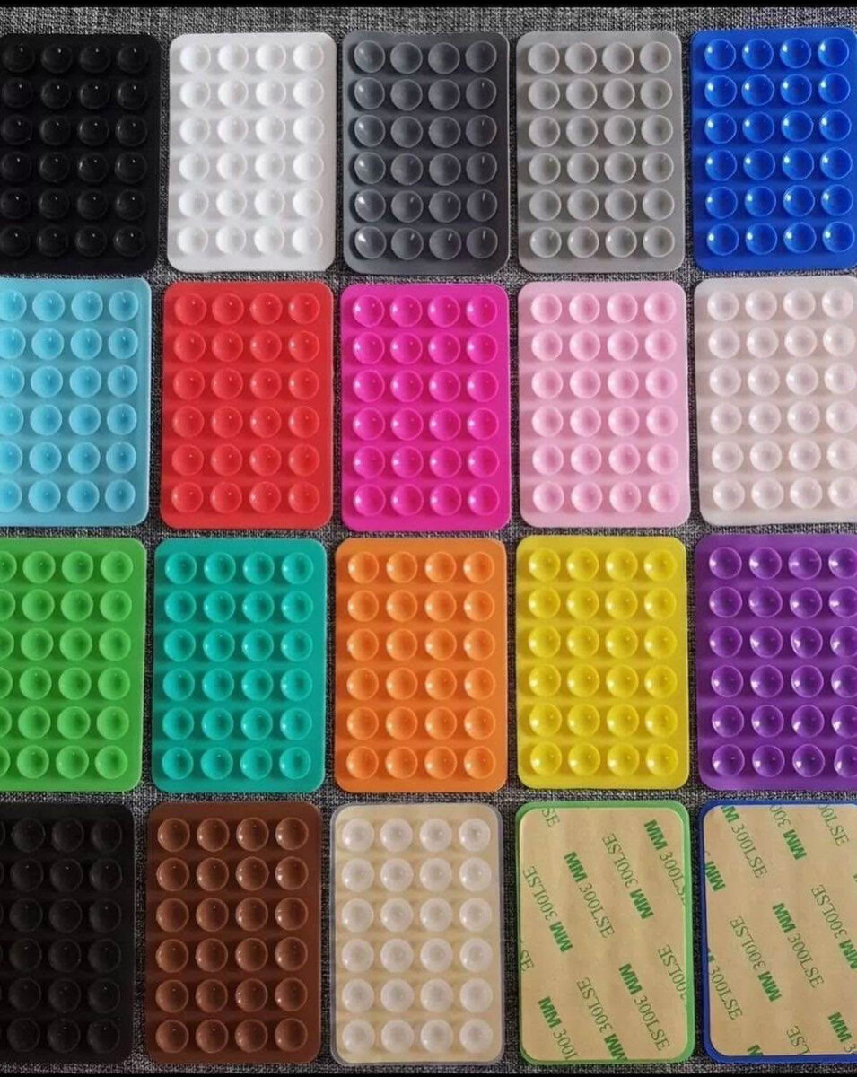 Tampons adhésifs antidérapants colorés