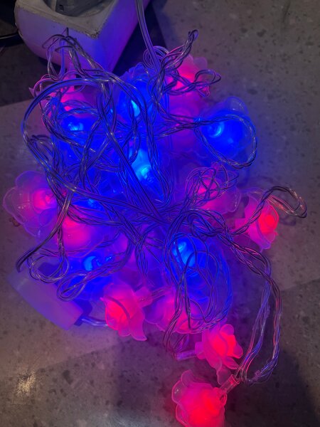 Guirlande Lumineuse LED Fleurs