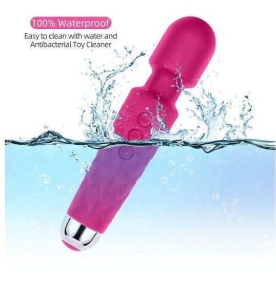 Vibromasseur Étanche Rechargeable