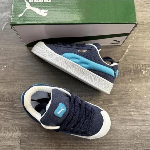 Puma Sneakers Bleu Enfants
