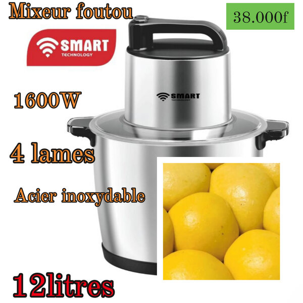 Mixeur Foutou 12litres