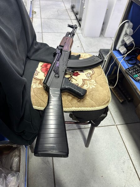 Орбизный игрушечный металлический ак47