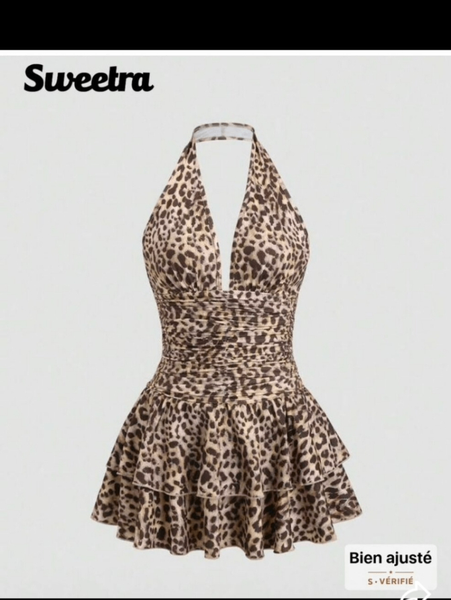 Robe Léopard Été Chic