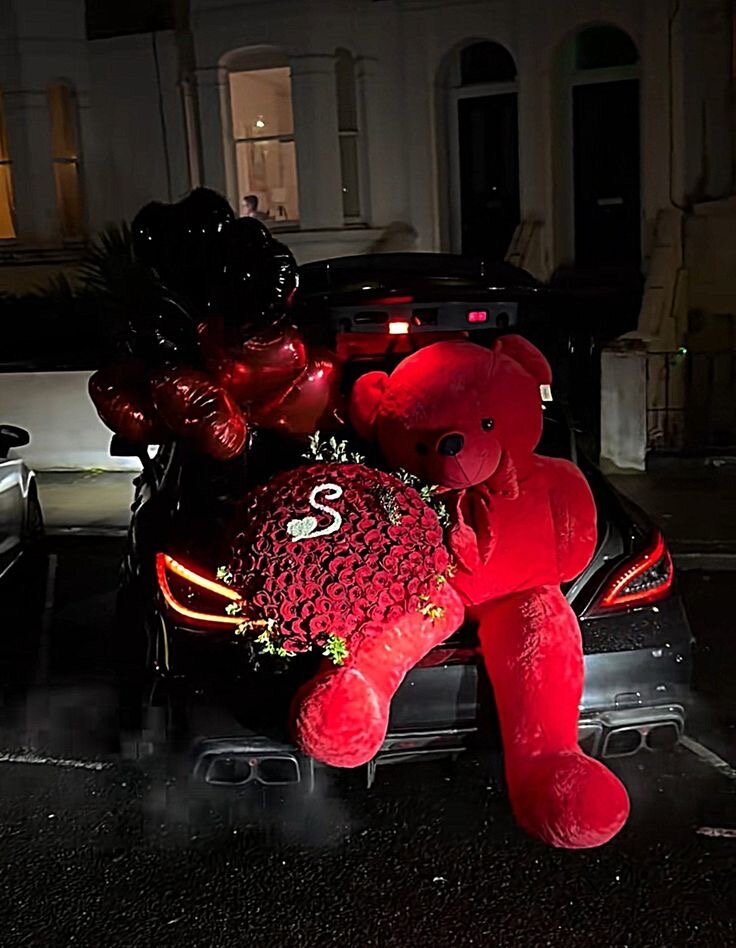 Grand ourson en peluche