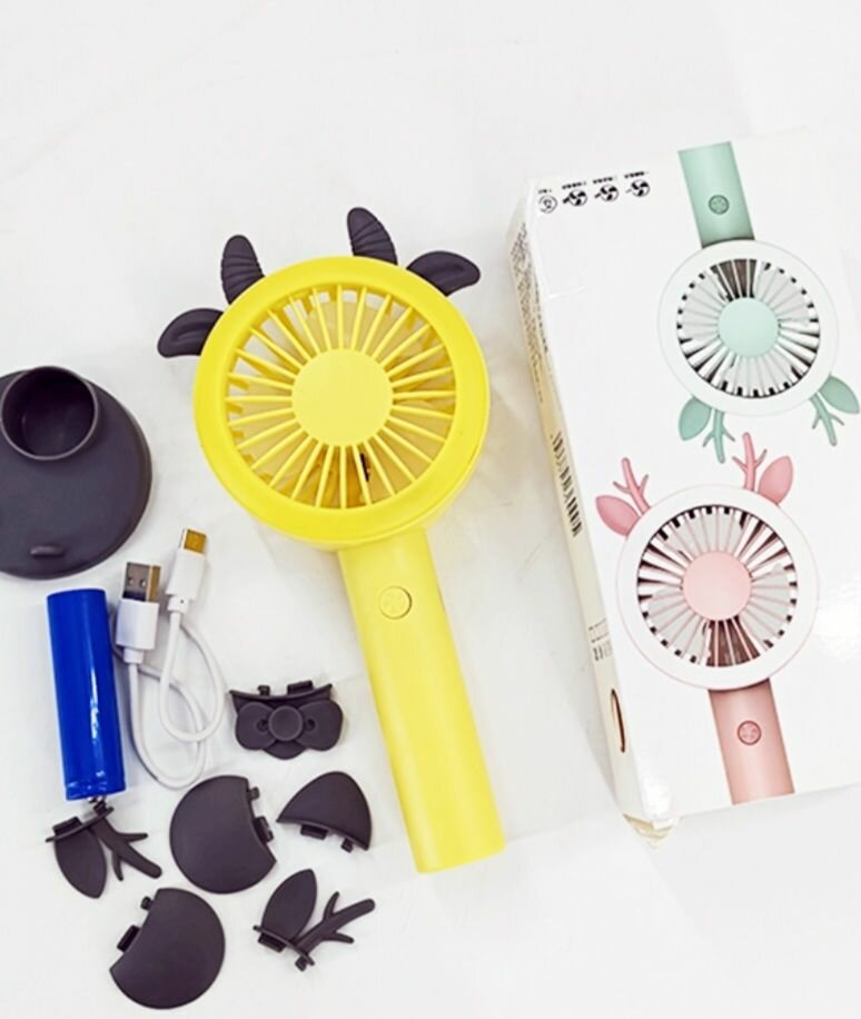 Hand held mini fans