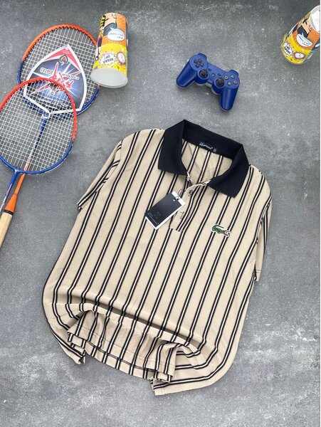 Polo à rayures homme élégant