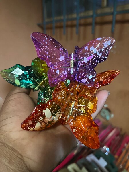 Pinces Papillon Colorées