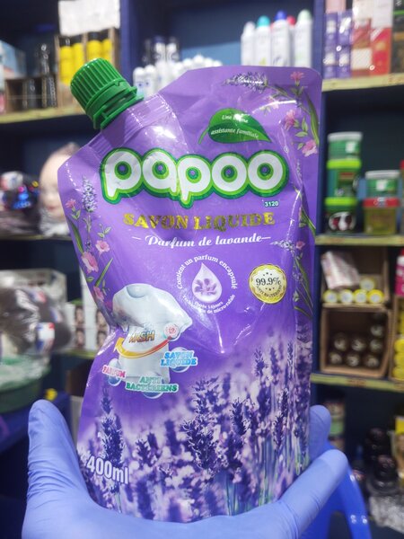Savon liquide Papoo Lavande 400ml