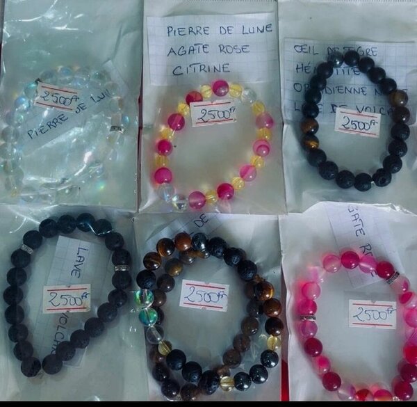 Bracelets en pierres naturelles