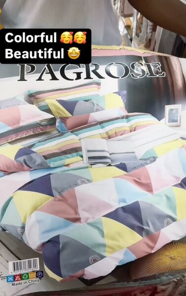 8pcs Reversible Duvet set