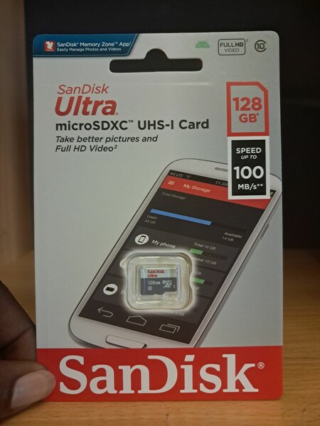 SanDisk ultra 128gb microSDXC UHS-I Card