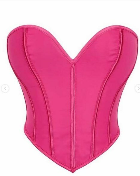 Heart Shaped Top Hot Pink