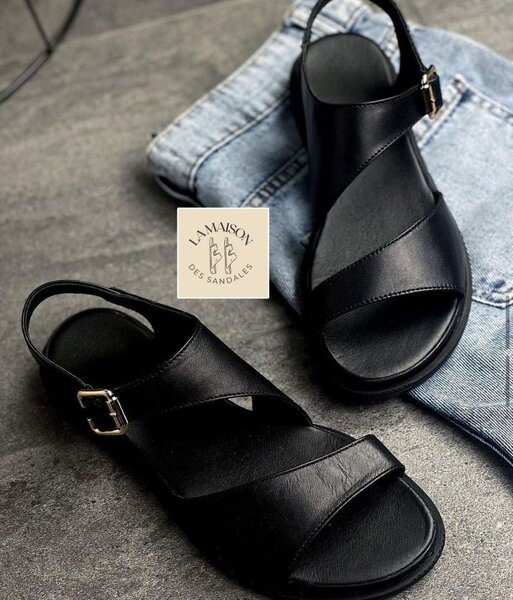 Sandales en cuir élégantes