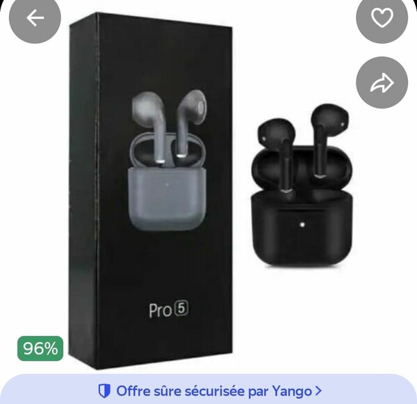 Écouteurs Sans Fil Pro 5