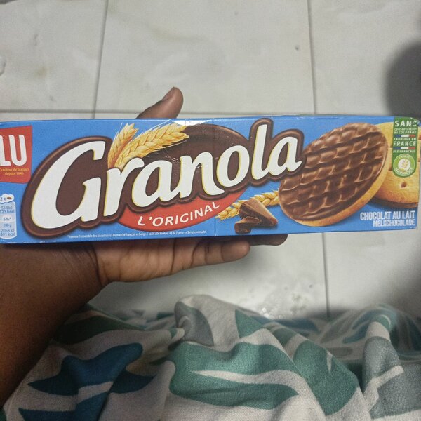 Biscuits Granola Chocolat Lait