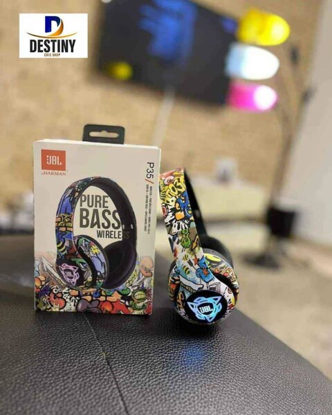 Casque bluetooth JBL P35 lumineux extra bass