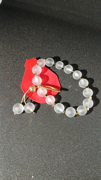 Bracelet en perles de verre