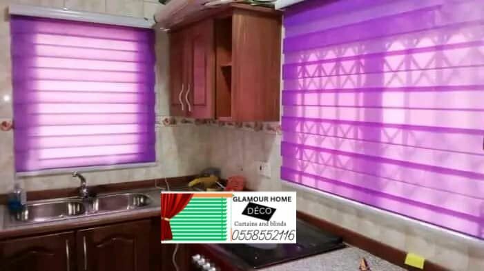 Customized Zebra blinds