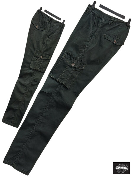 Pantalon Cargo Noir Homme