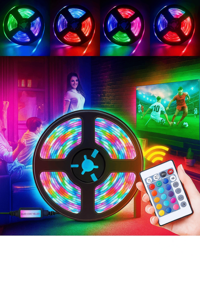 LED RGB 10 M avec Télécommande