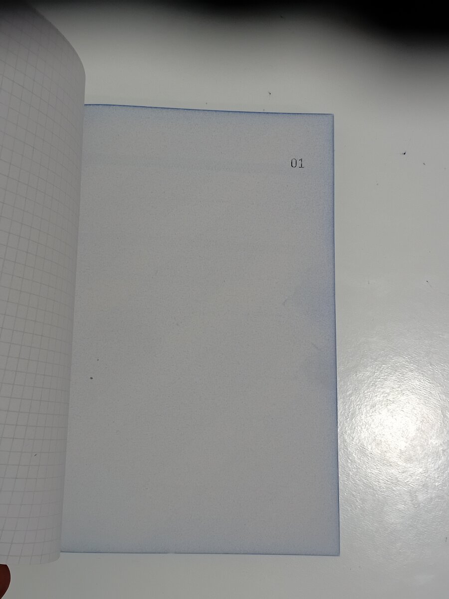 Carnet autocopiant triplicata