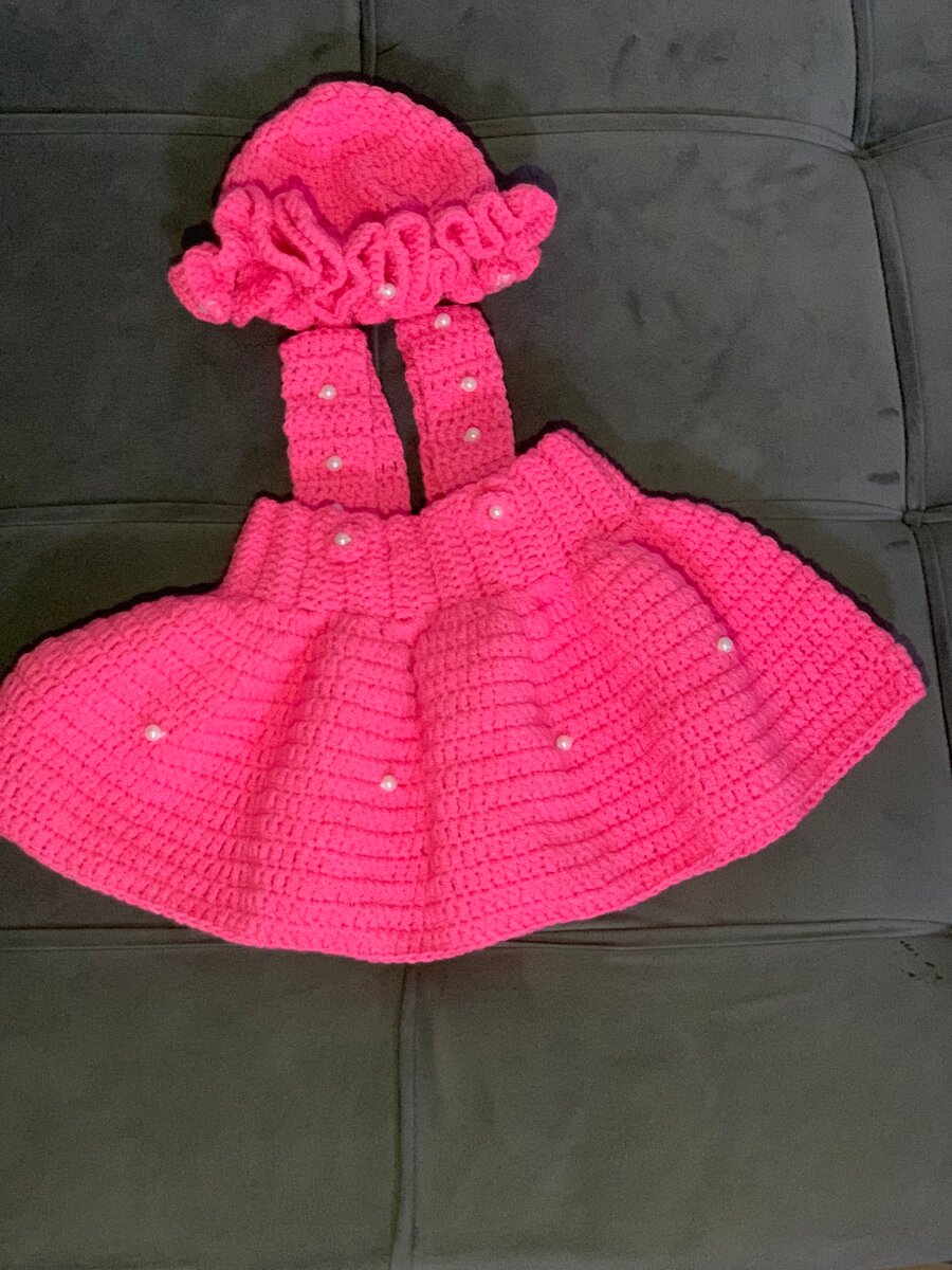 Ensemble tricot bébé coloré