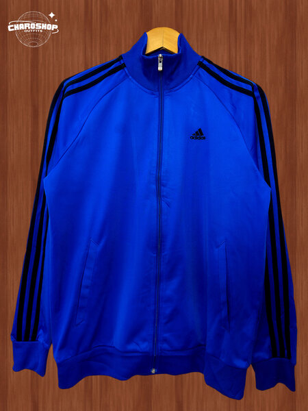 Veste de survêtement bleue homme