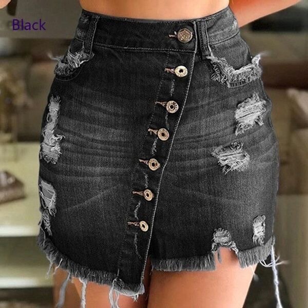 Mini jeans skirt