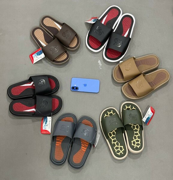 Tongs confort décontractées homme